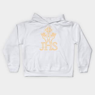 Jesus Christ Christogram Kids Hoodie